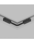 Гибкий коннектор для трека SMART SLIM BASE, чёрный, алюминий