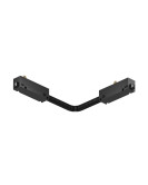 Гибкий коннектор для трека SMART SLIM BASE, чёрный, алюминий