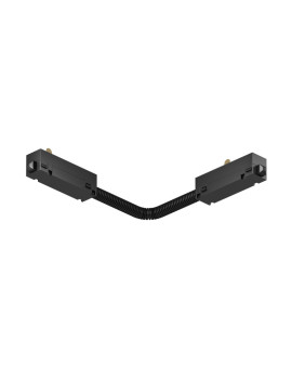 Гибкий коннектор для трека SMART SLIM BASE, чёрный, алюминий