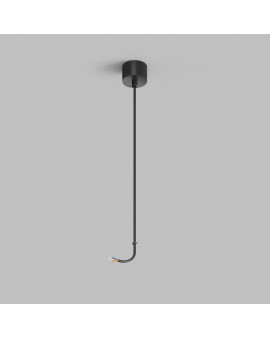 Подвод питания для подвесного монтажа трека SMART SLIM BASE, 5м, 220В AC, чёрный Подвод питания для подвесного монтажа трека SMART SLIM BASE, 5м, 220В AC, чёрный