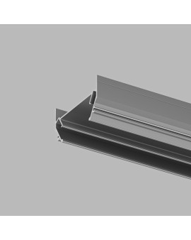 TR3050-AL Закладной профиль под шинопровод для натяжного потолка 2м
