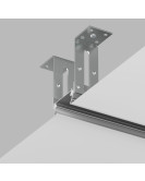 TR3050-AL Закладной профиль под шинопровод для натяжного потолка 2м