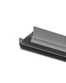 TR3050-AL Закладной профиль под шинопровод для натяжного потолка 2м