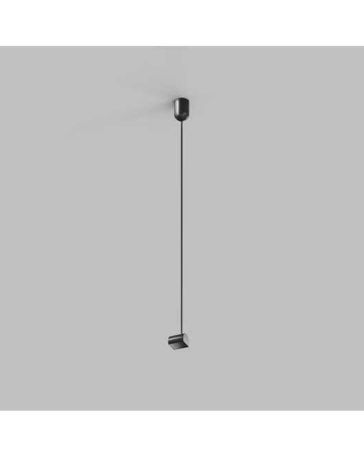 TR5537-BK Подвес для штанги серия Rod H200-1200мм, IP20, черный, сталь