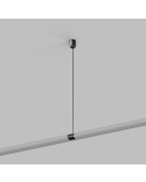 TR5537-BK Подвес для штанги серия Rod H200-1200мм, IP20, черный, сталь