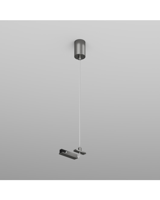 TR5717-DN Подвод питания для подвесного монтажа трека SHINE BASE, 48V DC, IP20, 2м, темный никель, алюминий TR5717-DN Подвод питания для подвесного монтажа трека SHINE BASE, 48V DC, IP20, 2м, темный никель, алюминий