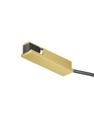 TR5721-SB Подвод питания универсальный (середина/торец) для трека SHINE BASE, 48V DC, IP20, сатинированная латунь, алюминий TR5721-SB Подвод питания универсальный (середина/торец) для трека SHINE BASE, 48V DC, IP20, сатинированная латунь, алюминий