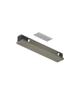TR5722-DN Электрический коннектор прямой для трека SHINE BASE, 48V DC, IP20, темный никель, алюминий TR5722-DN Электрический коннектор прямой для трека SHINE BASE, 48V DC, IP20, темный никель, алюминий
