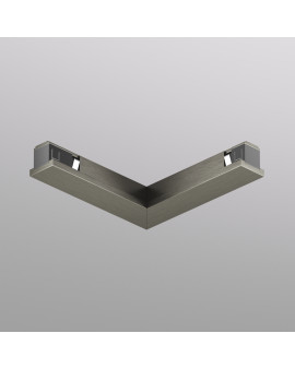 TR5723-DN Электрический коннектор для трека SHINE BASE 90° потолок-потолок, темный никель, алюминий