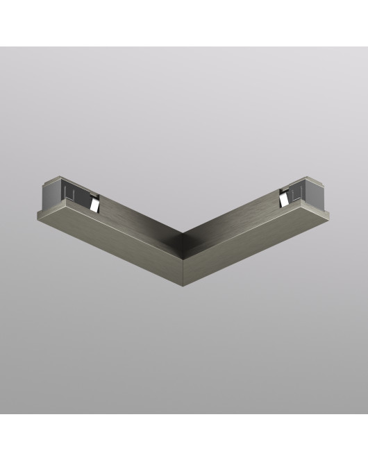 TR5723-DN Электрический коннектор для трека SHINE BASE 90° потолок-потолок, темный никель, алюминий TR5723-DN Электрический коннектор для трека SHINE BASE 90° потолок-потолок, темный никель, алюминий