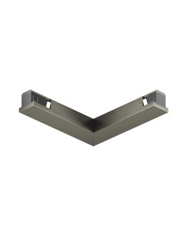 TR5723-DN Электрический коннектор для трека SHINE BASE 90° потолок-потолок, темный никель, алюминий