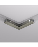 TR5723-DN Электрический коннектор для трека SHINE BASE 90° потолок-потолок, темный никель, алюминий TR5723-DN Электрический коннектор для трека SHINE BASE 90° потолок-потолок, темный никель, алюминий