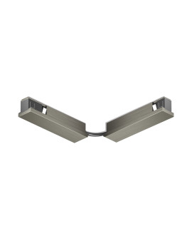 TR5724-DN Электрический коннектор для трека SHINE BASE 90° стена-потолок с поворотом трека под произвольным углом, темный никель, алюминий TR5724-DN Электрический коннектор для трека SHINE BASE 90° стена-потолок с поворотом трека под произвольным углом, темный никель, алюминий