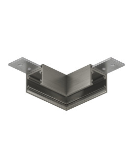 TR5731-DN Угловой элемент для трека SHINE BASE 90° потолок-потолок, темный никель, алюминий