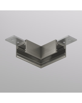 TR5731-DN Угловой элемент для трека SHINE BASE 90° потолок-потолок, темный никель, алюминий