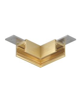 TR5731-SB Угловой элемент для трека SHINE BASE 90° потолок-потолок, сатинированная латунь, алюминий TR5731-SB Угловой элемент для трека SHINE BASE 90° потолок-потолок, сатинированная латунь, алюминий