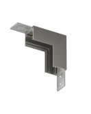 TR5732-DN Угловой элемент для трека SHINE BASE 90° стена-потолок, темный никель, алюминий TR5732-DN Угловой элемент для трека SHINE BASE 90° стена-потолок, темный никель, алюминий