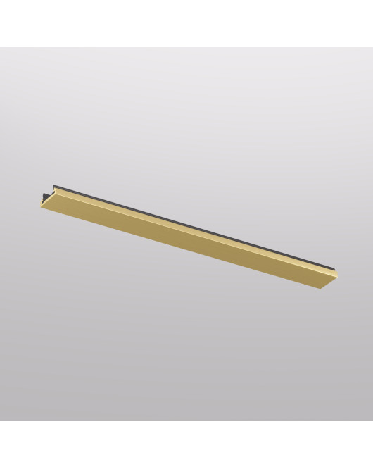 TR5736-SB Декоративная заглушка желоба трека SHINE BASE, 20см, сатинированная латунь, алюминий TR5736-SB Декоративная заглушка желоба трека SHINE BASE, 20см, сатинированная латунь, алюминий