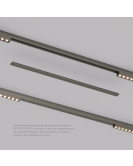 TR5737-DN Декоративная заглушка желоба трека, 50см, для трека Shine, серия Base, темный никель, алюминий