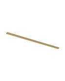 TR5737-SB Декоративная заглушка желоба трека, 50см, для трека Shine, серия Base, сатинированная латунь, алюминий TR5737-SB Декоративная заглушка желоба трека, 50см, для трека Shine, серия Base, сатинированная латунь, алюминий
